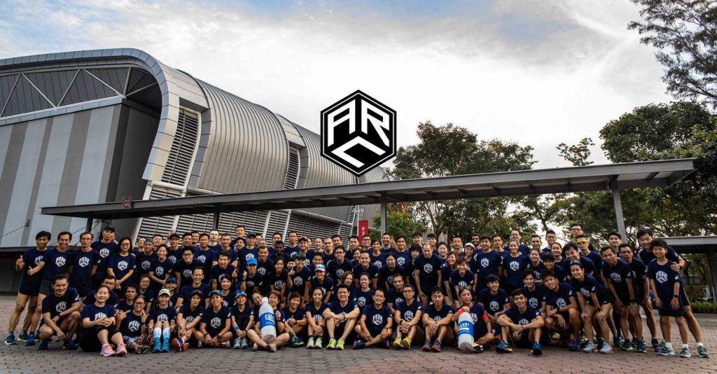 A group of people in a running club 2