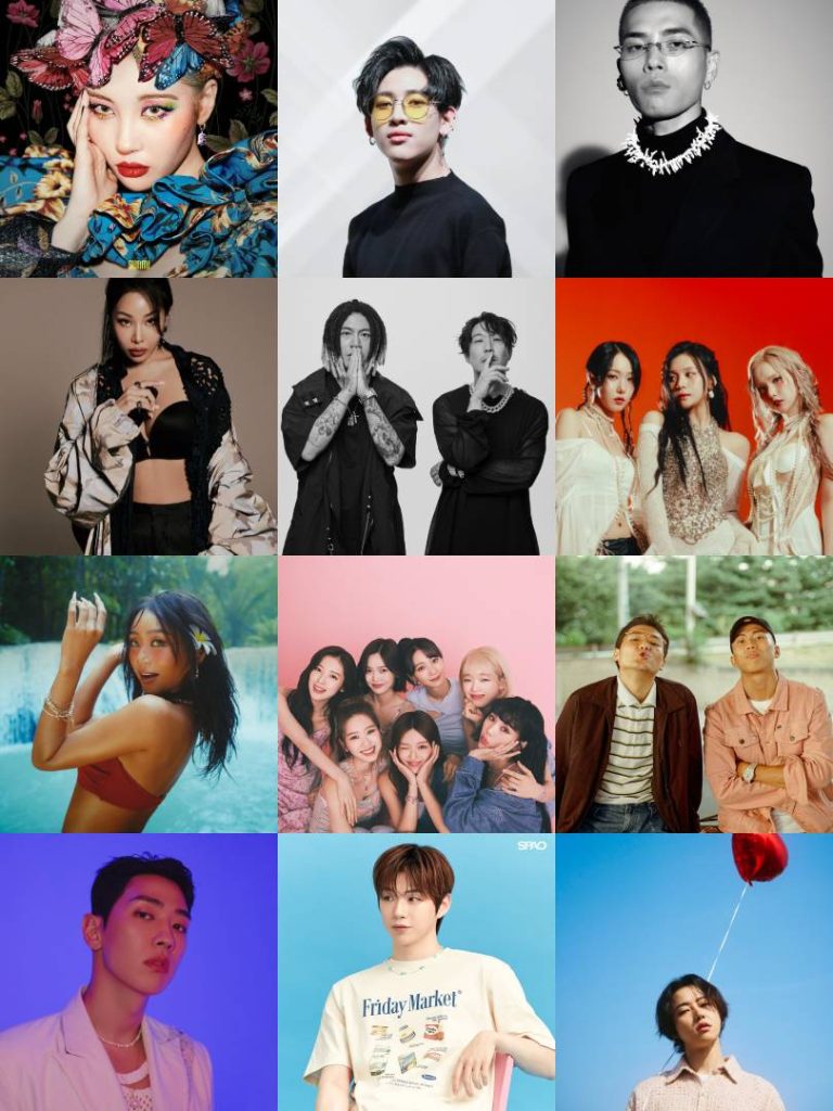 Day 2 artists collage