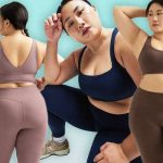 Plus size women wearing activewear