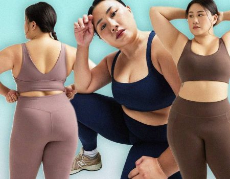 Plus size women wearing activewear