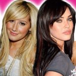 A group of woman with side bangs hairstyle banner