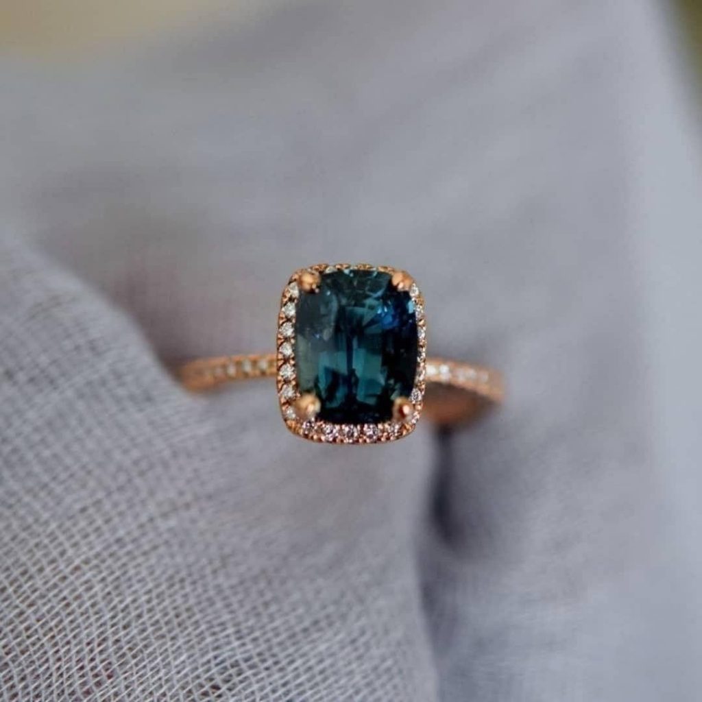 Emerald Engagement Ring