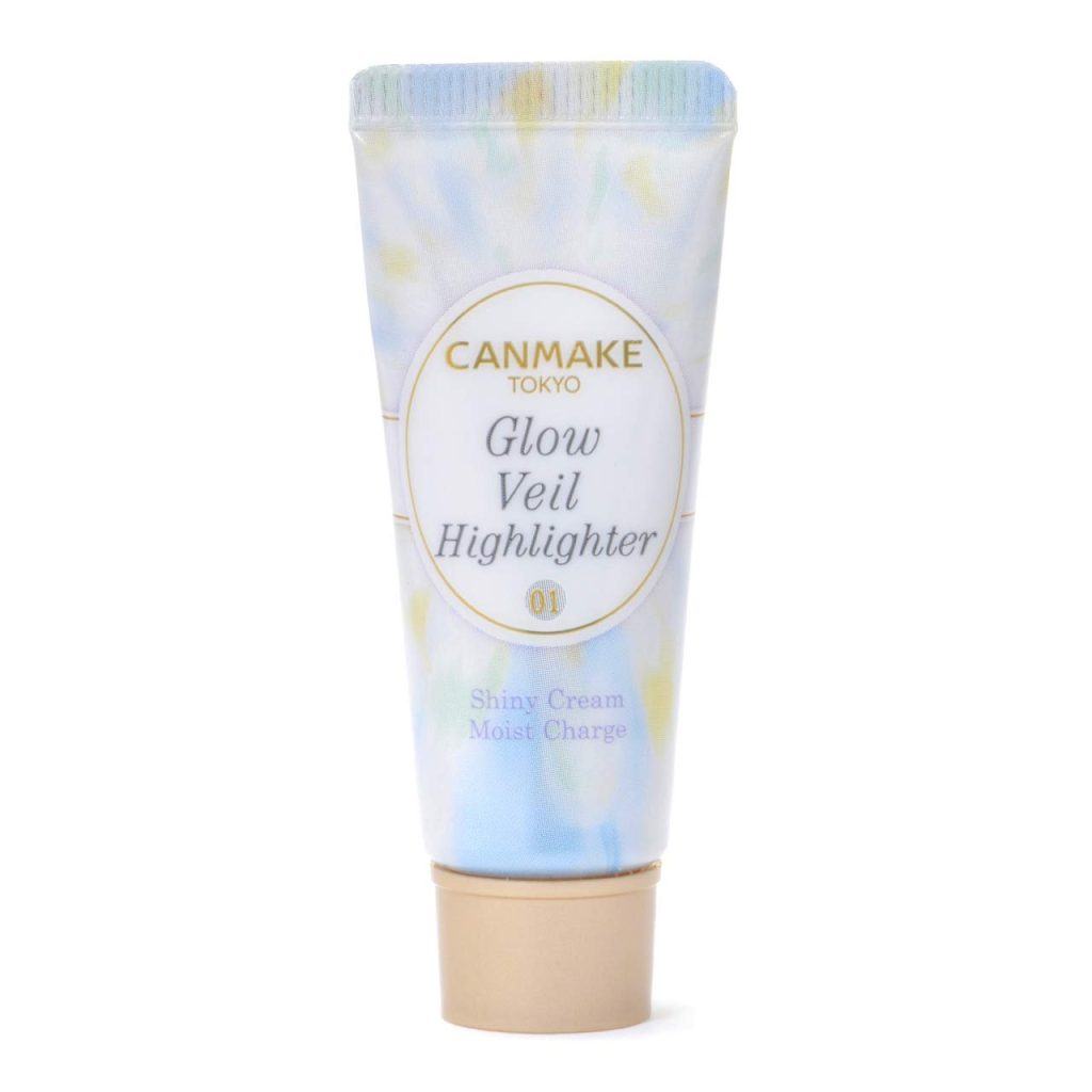 Canmake Tokyo Glow Veil cream highlighter tube shade 01