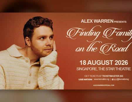 Alex Warren SG Concert banner
