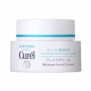 Curel Intensive Moisture Care Moisture Facial Cream jar