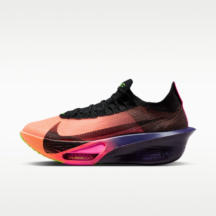 Nike Air Zoom Alphafly Next% 3 orange and pink racing shoe