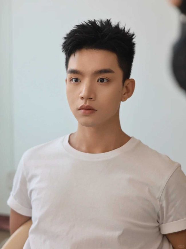 A photo of men wearing white shirt